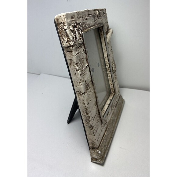CBK Birch Bark Lodge Style Resin 4X6 Photo Frame NWT - Picture 5 of 5